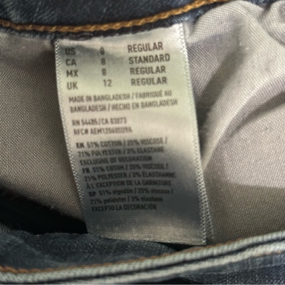 American Eagle Cafe high rise jeggings - Picture 7 of 8